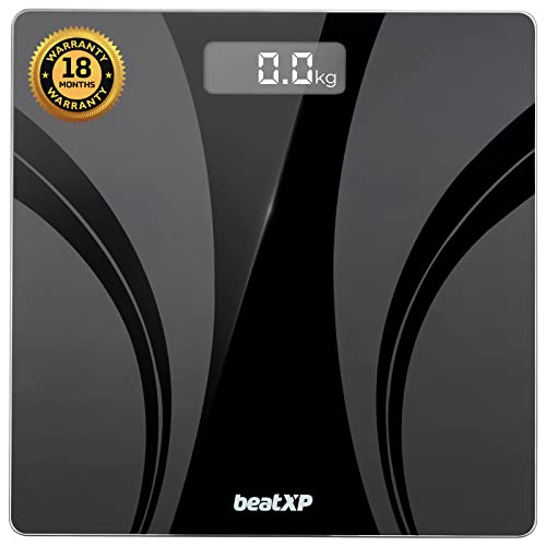 Beatxp Kitchen Scale Multipurpose Portable Electronic Digital Weighing Scale | Weight Machine With Back Light Lcd Display | White |10 Kg | 2 Year Warranty |