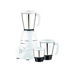 Bajaj Rex 500W Mixer Grinder With Nutri-Pro Feature, 3 Jars, White