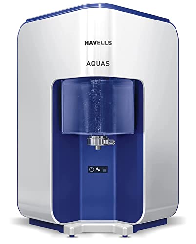 Havells Adonia Spin 25-Litre Vertical Storage Water Heater (Geyser) White Blue 5 Star