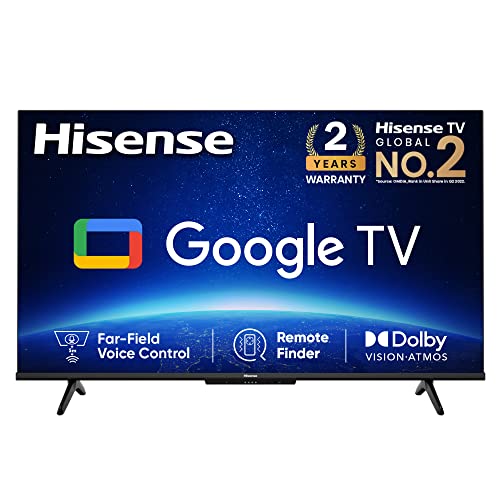 Hisense 126 Cm (50 Inches) Bezelless Series 4K Ultra Hd Smart Led Google Tv 50A6H (Black)