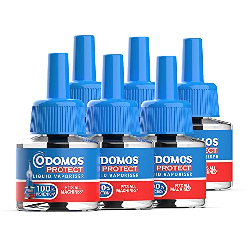 Odomos Protect – Mosquito Repellent Liquid Vaporiser Refill 45Ml Each (Pack Of 4)