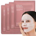ENLIWISH Collagen Face Mask, Bio-Collagen Real Deep Mask, Deep Collagen Overnight Mask, Collagen Night Wrapping Mask, Deep Collagen Mask, Deep Collagen Mask for Skin Care Pack of 4