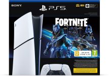 SONY PS5 Console Digital – Fortnite Bundle (Slim) 1 TB with Yes(White)