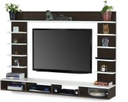 sss craft Engineered Wood TV Entertainment Unit(Finish Color – Brown White, DIY(Do-It-Yourself))