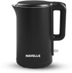 HAVELLS GHBKTAZK125 Electric Kettle(1.5 L, Black)