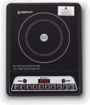 DIGISMART 2000 W Induction Cooktop Push Button(Black, Induction Cooktop Indian Menu Option Automatic power & temperature adjustment)