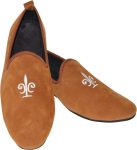 Velorur India Driving Suede Check Casuals For Men(Brown , 9)