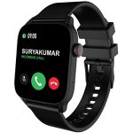 Maxima LCD Unisex Max Pro Hero Smart Watch Advanced Dual Chip Bluetooth Calling Largest Display 1.83″ 600 Nits Brightness 100+ Sports Mode 24X7HR,SpO2, Sleep Monitor (Black)