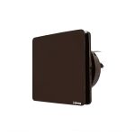 HEWA Casa 6 inch 150mm (round) High Speed Copper Exhaust fan for Bathroom Kitchen Office with Dust Protection Shutters (Brown)