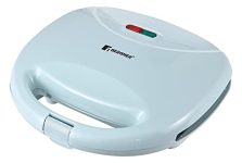 Bergner 2 Slice 750 watts Sandwich Maker, Electric Toaster Griller Sandwich Maker, for Toast/Waffle/Grill – Blue