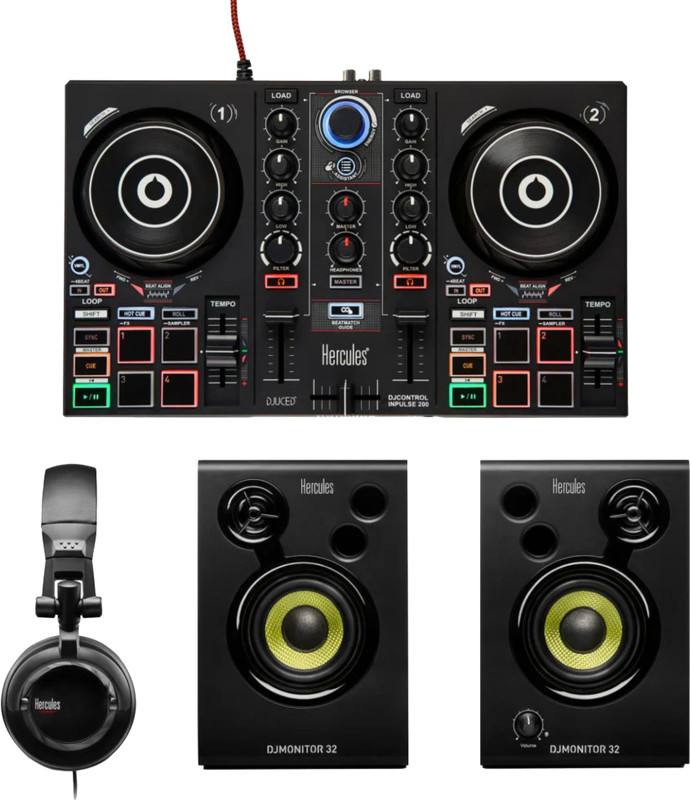 HERCULES DJCONTROL MIX WORLDWIDE Wired DJ Controller