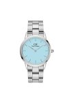 Daniel Wellington Iconic Link Capri 32mm Blue Dial Silver Watch for Women