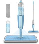 Stainless Steel Microfiber Floor Cleaning Spray Mop with Removable Washable Cleaning Pad and Integrated Water Spray Mechanism,360 Degree Easy Floor Easy Cleaning NJ2 (Multi.X-2)