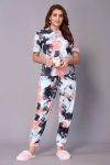 VJ FASHION Women Printed Multicolor Night Suit Set