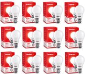 EVEREADY 10 W Basic Standard B22 LED Bulb(White, Pack of 12)