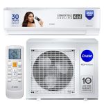 Cruise 1 Ton 3 Star Inverter Split AC with 7-Stage Air Filtration (100% Copper, Convertible 4-in-1, PM 2.5 Filter, CWCVBL-VQ1W123, White)
