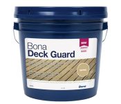 Bona Deck Guard Water Based Wood Coating Neutral Shade 3.79 Litre (128 oz) Specially Designed For Outdoor/Exterior Wooden Surfaces, Deck, PU Coating | UV Protection | No Harmul Chemical | Quick Drying