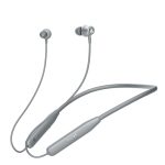 boAt Rockerz 111, 40HRS Battery, Dual Device Pairing, ENx Tech, Low Latency Mode, Fast Charging, BTv5.3, IPX5, Type-C Interface, Bluetooth in Ear Neckband, Wireless with Mic Earphones (Ash Grey)