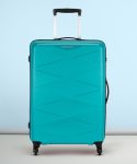 Kamiliant by American Tourister Kam Triprism Sp Aqua Check-in Suitcase 4 Wheels – 27 Inch