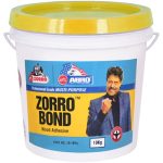 ABRO ZORRO BOND-ZB Wood Adhesive Professional Grade Multi-Purpose Water-Resistant Heavy-Duty Glue with Extreme High Bond Strength for Woodwork Furniture Home Office (Pack of 1, 10Kg)