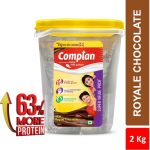 COMPLAN Nutrition Drink Powder for Children, Royale Chocolate Flavour, Jar(2 kg)