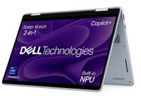 DELL 14 Next Gen AI PC Intel Core Ultra 5 226V – (16 GB/512 GB SSD/Windows 11 Home) DB04250 2in1 2 in 1 Laptop(14 Inch, Ice Blue, 1.61 Kg, With MS Office)