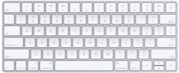 Apple Magic Keyboard MK2A3HN/A Bluetooth Laptop Keyboard(White)