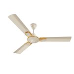 Crompton Highspeed Diego 1200 mm Designer Ceiling Fan | BEE Star Rated Energy Efficient | Active Power Technology | Anti-Rust | Upto 50% Less Heating | 2 Year Manufacturer Warranty | Ivory