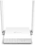 TP-Link TL-WR820N Wireless Router 2.4 GHz 300 Mbps Wifi Speed Single Band External Antenna Ethernet (Cable Broadband)(White)