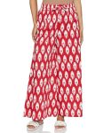 Amazon Brand – Myx Women’s Relaxed Palazzo (PAG 231_Ikat Arrow (RED) _L)