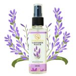 Sparshveda Lavender Water – 100 % Pure, Calming Face & Body Toner Mist – Ayurvedic Steam-Distilled For Oil-Control, Acne-Control, Skin Hydration 100 ML