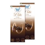 Sugar Free D’lite Rich Cocoa Dark Chocolate Bar, 80 Grams (Pack Of 2)