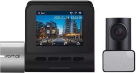 70MAI Pro Plus+ A500S Dual Channel,2.7K,Built-in GPS Logger,Route Recorder In-car Camera System(2 Camera, 1944p)