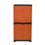 Nilkamal Freedom Large 18 (FMSC18) Shoe Rack Plastic Cabinet 3-Year Warranty with Dustproof Door – Shoe Rack for Home, Chappal Stand for Home Indoor & Outdoor, Shoes Rack Plastic with Door.