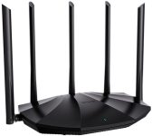 TENDA TE-RX2 Pro Wireless Router 5 GHz 1500 Mbps Wifi Speed Dual Band External Antenna Ethernet (Cable Broadband)(Black)