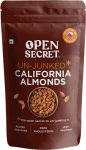 OPEN SECRET Premium California Badam – High Protein Dry Fruit, Fasting Vrat Special Almonds(1 x 1 kg)