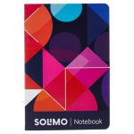 Amazon Brand – Solimo A5 Ruled Notebook | 90 GSM | Flat Lay Binding | Rounded Corners | Flexible Soft Cover | Suitable for Sketching or Doodling, To-do lists & more (160 Pages)