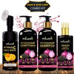 Phillauri Hair Care Kit, Hair Oil, Shampoo, Conditioner and Facewash Combo kit(4 Items in the set)