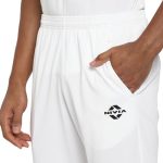 Nivia Crick-1000 Lower for Men (White,S)