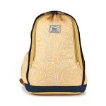 Gear Triumph Floral 32 L Water Resistant 3 Compartment Backpack with Rain Cover/School Bag/College Bag/Daypack/Casual Backack for Girls/Women (Yellow-Teal)