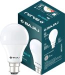 BAJAJ 9 W Basic Round B22 LED Bulb(White)