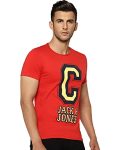 Jack & Jones Men’s Slim T-Shirt (250287903_Mars Red Medium)