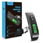 HOMEBASIC Digital Portable Electronic Luggage Weighing Scale with Hook Strap | Digital Weight machine with LCD Screen|50 kg Capacity for Luggage, Bags, Ideal for Travel, Home, Shop Use (HB-LS300)
