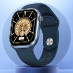 Fire-Boltt Brillia 51.3mm (2.06 inch) Largest AMOLED Display,Bluetooth Calling AI Assistant Smartwatch(Blue Strap, Free Size)