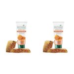 Biotique Honey Gel Soothe & Nourish Foaming Face wash | Soap Free Formula | Reduce Dryness | 100% Botanical Extracts | Suitable for All Skin Types | 100ml (Pack of 2)