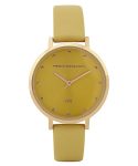 French Connection Spring-Summer 2023 Analog Yellow (Pantone 7753 U) Dial Women’s Watch-FCN00080E