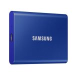 Samsung T7 2TB Up to 1,050MB/s USB 3.2 Gen 2 (10Gbps, Type-C) External Solid State Drive (Portable SSD) Blue (MU-PC2T0H)