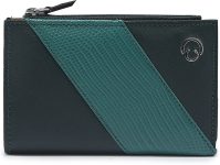 Caprese Women Casual Green Artificial Leather Wallet(3 Card Slots)