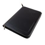 SPS PU Leather 24-Pocket A4 File Organizer – Professional Document Holder for Certificates, Legal Documents, Home, Office, School Use (Black)