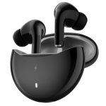 Fire-Boltt Fire Pods Aero TWS Ear Buds Custom EQ, Wireless Bluetooth 5.4, 50H Playtime, 50ms Low Latency, Fast Charging Case, App Support, Touch Controls, IPX4 Waterproof, Gaming & Music- Black